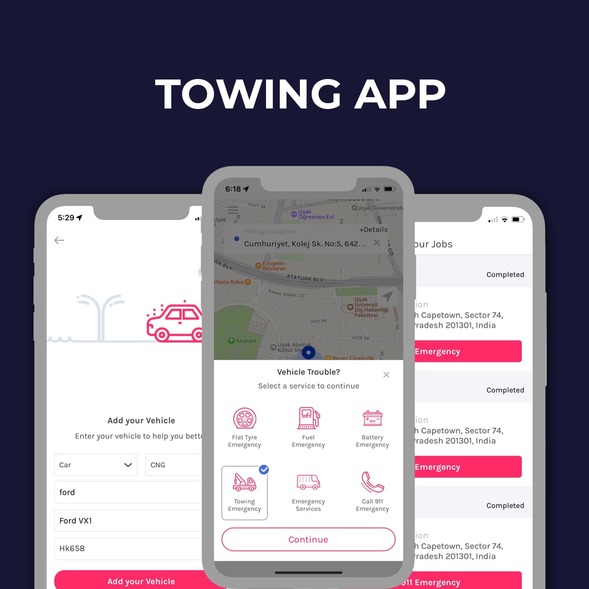 Towing App