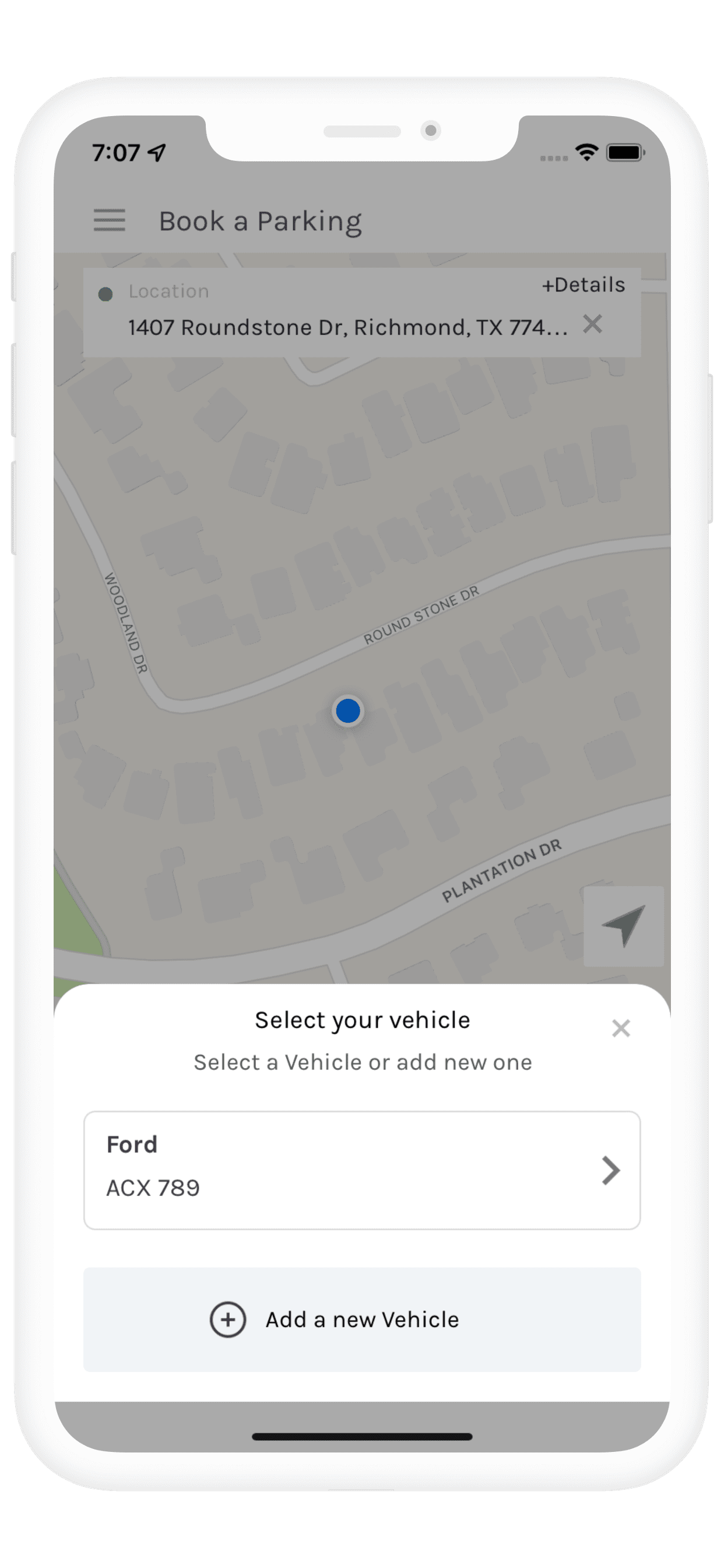 On Demand Parking App