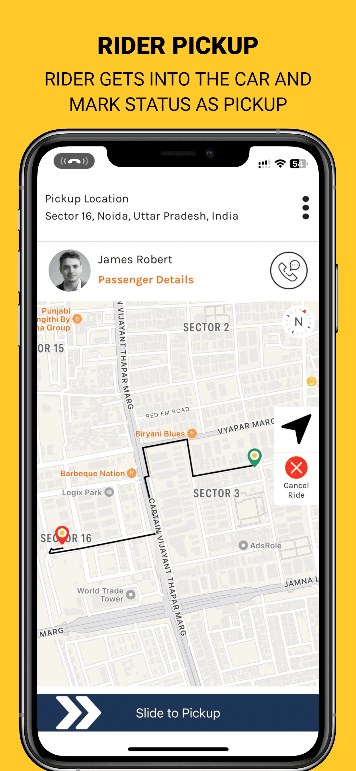 taxi.eu Clone app