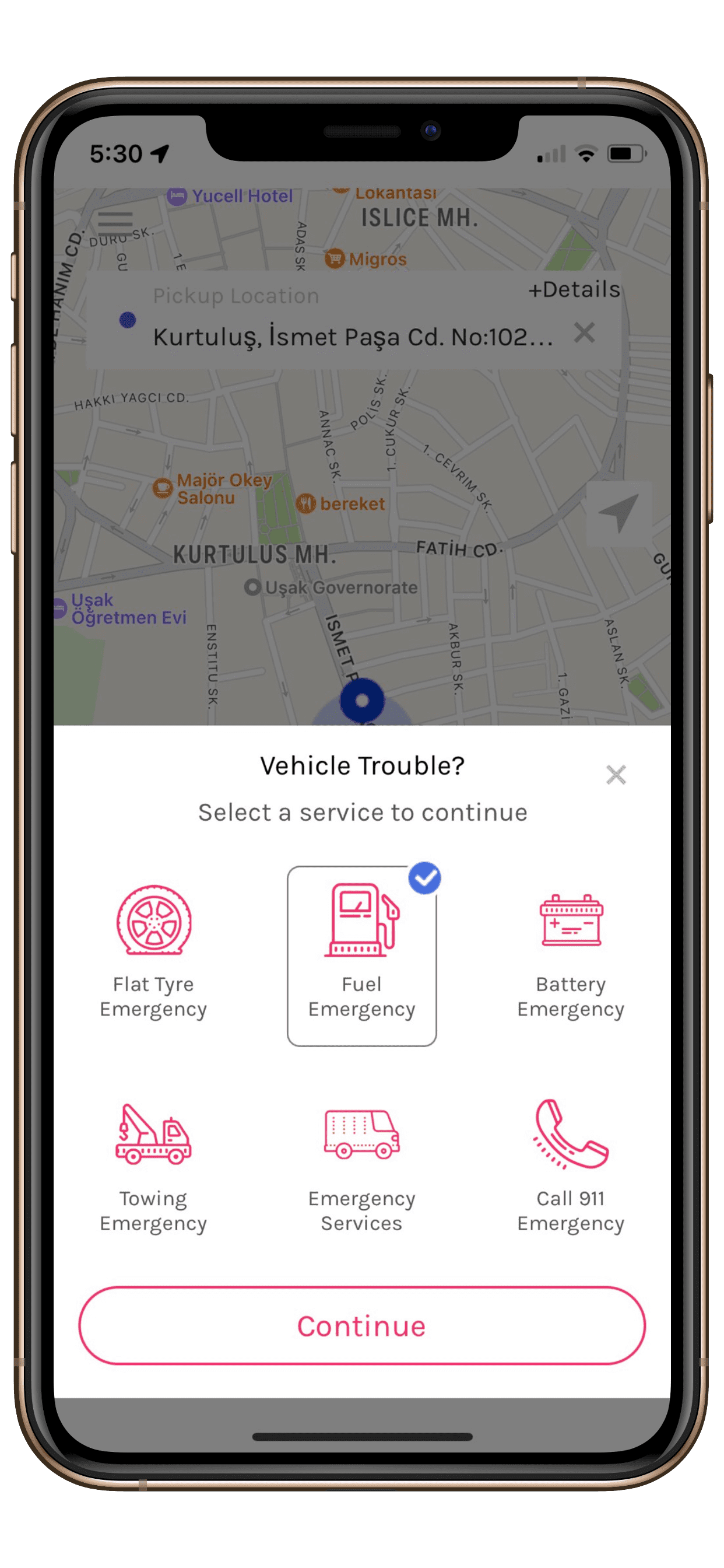 On Demand Towing App