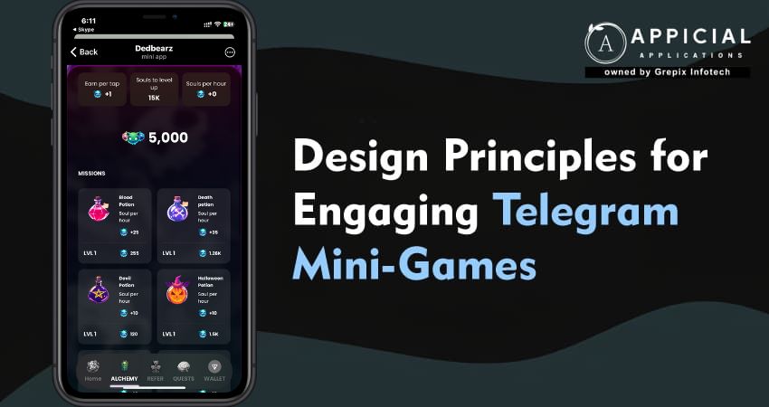 Design Principles for Engaging Telegram Mini-Games