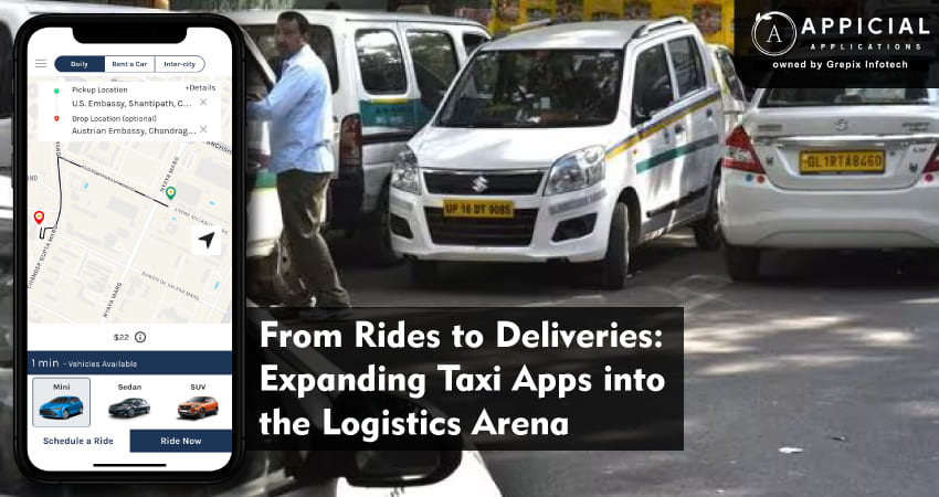 From Rides to Deliveries: Expanding Taxi Apps into the Logistics Arena