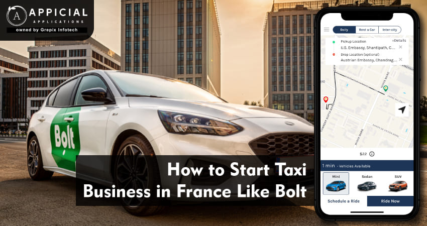 How To Start Taxi Business In France Like Bolt