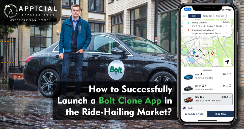 How to Successfully Launch a Bolt Clone App in the Ride-Hailing Market?