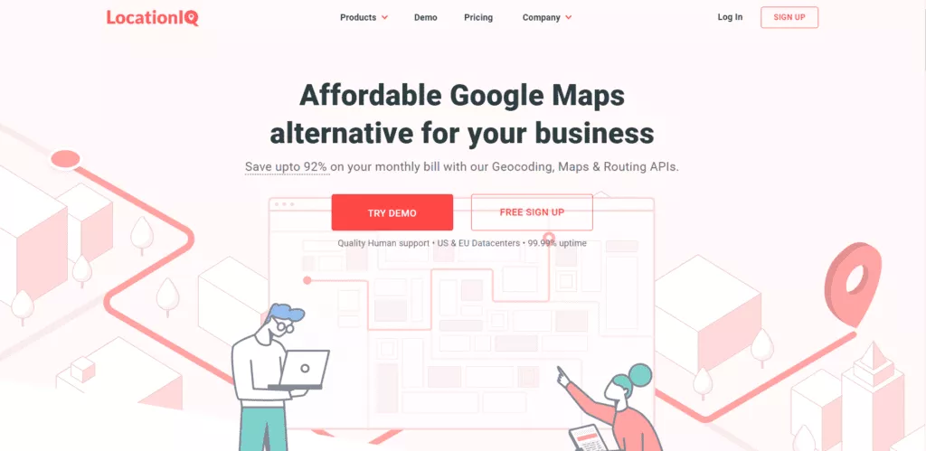 Google Map API Alternative