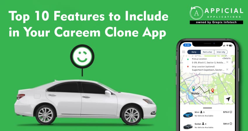 Top 10 Features to Include in Your Careem Clone App