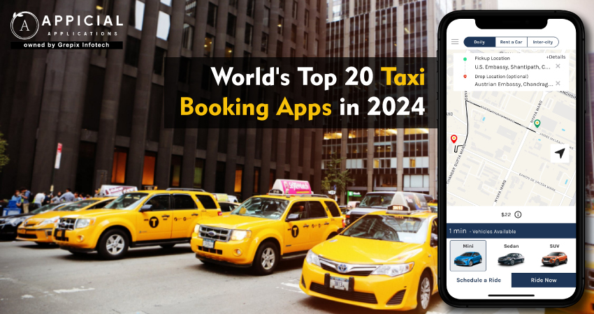 World's Top 20 Taxi Booking Apps in 2024